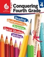 Cover: Conquering Fourth Grade - Shell Educational Publishing