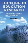 Cover: Thinking in Education Research - Bloomsbury Academic
