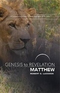 Cover: Genesis to Revelation: Matthew Participant Book - Abingdon Press