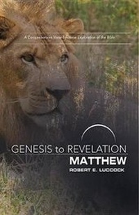 Enlarge image Cover: Genesis to Revelation: Matthew Participant Book - Abingdon Press