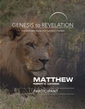 Cover: Genesis to Revelation: Matthew Participant Book [Large Print - Abingdon Press