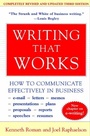 Cover: Writing That Works, 3rd Edition - HarperCollins