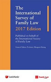 Abbildung von: The International Survey of Family Law 2017 Edition - Jordan Publishing