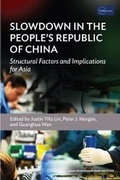 Cover: Slowdown in the People's Republic of China - ASIAN DEVELOPMENT BANK INSTITUTE