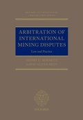 Abbildung von: Arbitration of International Mining Disputes - OUP eBook