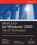 Cover: Oracle9i for Windows 2000 - Osborne/McGraw-Hill