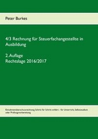 Abbildung von: 4/3 Rechnung für Steuerfachangestellte in Ausbildung - BoD - Books on Demand