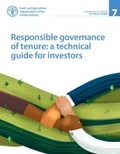 Cover: Responsible Governance of Tenure - Food & Agriculture Organization of the United Nations (FAO)