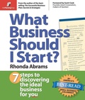 Cover: What Business Should I Start? - Planning Shop