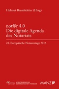 Bild: not@r 4.0 Die digitale Agenda des Notariats - Manz