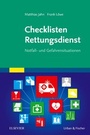 Cover: Checklisten Rettungsdienst - Urban & Fischer