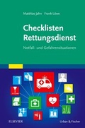 Cover: Checklisten Rettungsdienst - Urban & Fischer