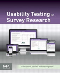 Abbildung von: Usability Testing for Survey Research - Morgan Kaufmann