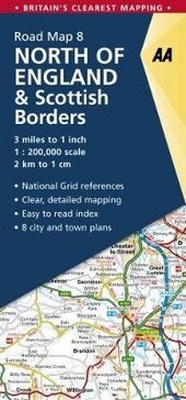 Abbildung von: North of England & Scottish Borders - Automobile Association