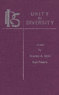 Enlarge image Cover: Unity in Diversity - Wilfrid Laurier University Press