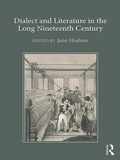 Cover: Dialect and Literature in the Long Nineteenth Century - Routledge