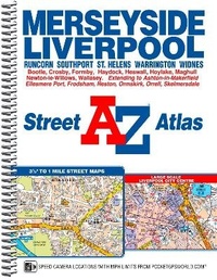 Abbildung von: Merseyside A-Z Street Atlas - Geographers' A-Z Map Co Ltd