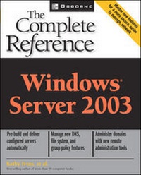 Enlarge image Cover: Windows Server 2003: The Complete Reference - McGraw-Hill Professional