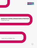 Cover: Manufacturing Operations Strategy - Red Globe Press