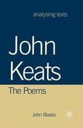 Cover: John Keats - Bloomsbury Academic