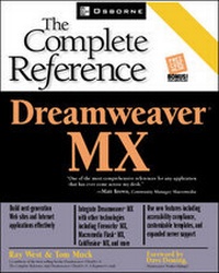 Enlarge image Cover: Dreamweaver MX: The Complete Reference - McGraw-Hill Professional