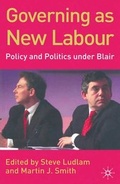 Cover: Governing as New Labour - Red Globe Press