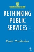 Cover: Rethinking Public Services - Red Globe Press