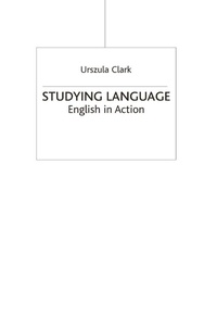 Abbildung von: Studying Language - Red Globe Press
