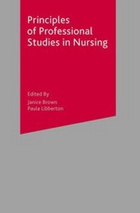 Enlarge image Cover: Principles of Professional Studies in Nursing - Red Globe Press