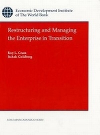 Enlarge image Cover: Restructuring and Managing the Enterprise in Transition - World Bank Publications