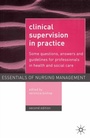 Cover: Clinical Supervision in Practice - Red Globe Press