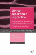Cover: Clinical Supervision in Practice - Red Globe Press