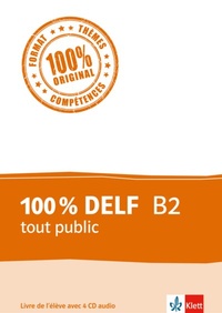 Abbildung von: 100% DELF B2 tout public - Klett