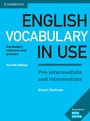 Cover: English Vocabulary in Use Pre-intermediate and Intermediate 4th Edition - Klett