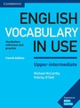 Cover: English Vocabulary in Use Upper-intermediate 4th Edition - Klett