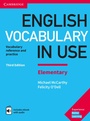 Cover: English Vocabulary in Use Elementary 3rd Edition - Klett
