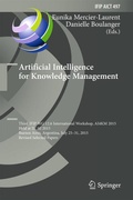 Cover: Artificial Intelligence for Knowledge Management - Springer