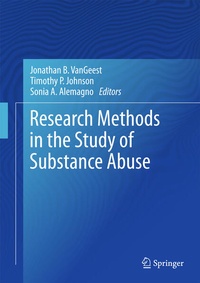 Enlarge image Cover: Research Methods in the Study of Substance Abuse - Springer