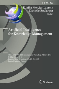 Abbildung von: Artificial Intelligence for Knowledge Management - Springer