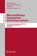 Cover: Web and Wireless Geographical Information Systems - Springer