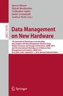 Cover: Data Management on New Hardware - Springer