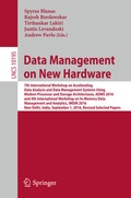Cover: Data Management on New Hardware - Springer
