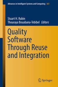 Enlarge image Cover: Quality Software Through Reuse and Integration - Springer