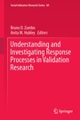 Cover: Understanding and Investigating Response Processes in Validation Research - Springer
