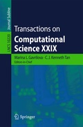 Cover: Transactions on Computational Science XXIX - Springer