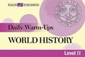 Cover: Daily Warm-Ups for World History - Walch Education
