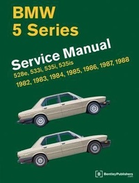 Abbildung von: BMW 5 Series Official Service Manual 1982-1988 - Bentley (Robert) Inc.,US