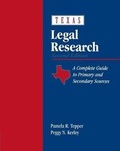 Cover: Texas Legal Research - Delmar Cengage Learning