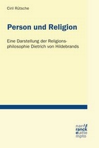 Abbildung von: Person und Religion - Narr Francke Attempto