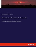 Cover: Grundriss einer Geschichte der Philosophie - Hansebooks